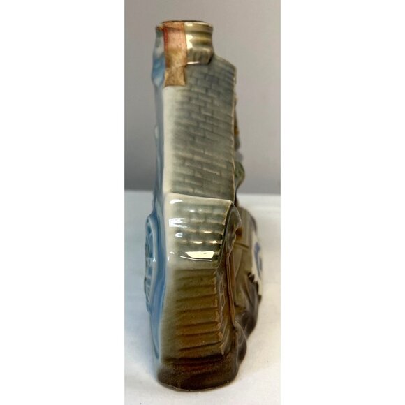 Vintage Ponderosa Ranch Nevada Lake Tahoe Ceramic Decanter With Stopper - Picture 3 of 6